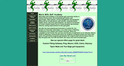 Desktop Screenshot of mariamillsgolf.com